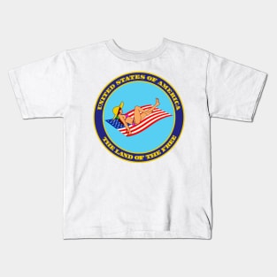 Land of the free Kids T-Shirt